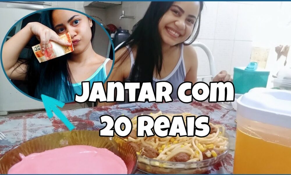 JANTAR COMPLETO COM APENAS 20,00 REIAS COLLAB KELLY REIS