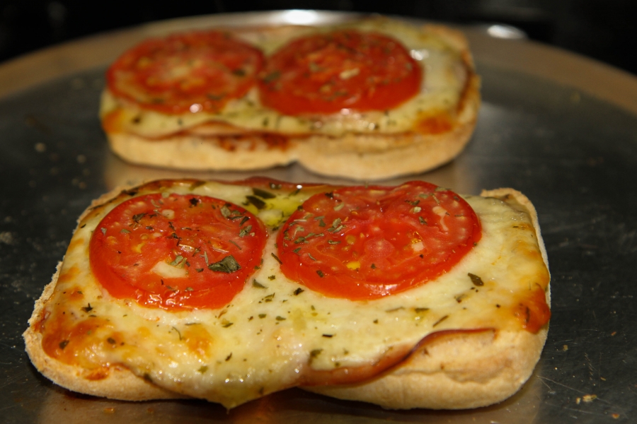 Receitas de Pizza de Forno com Pão de Sal Fit