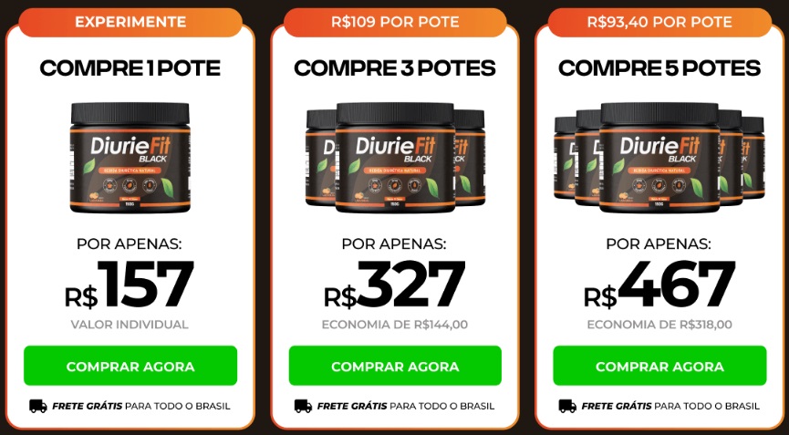 Diuriefit Black onde comprar