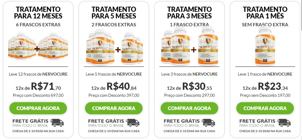 Nervocure onde comprar