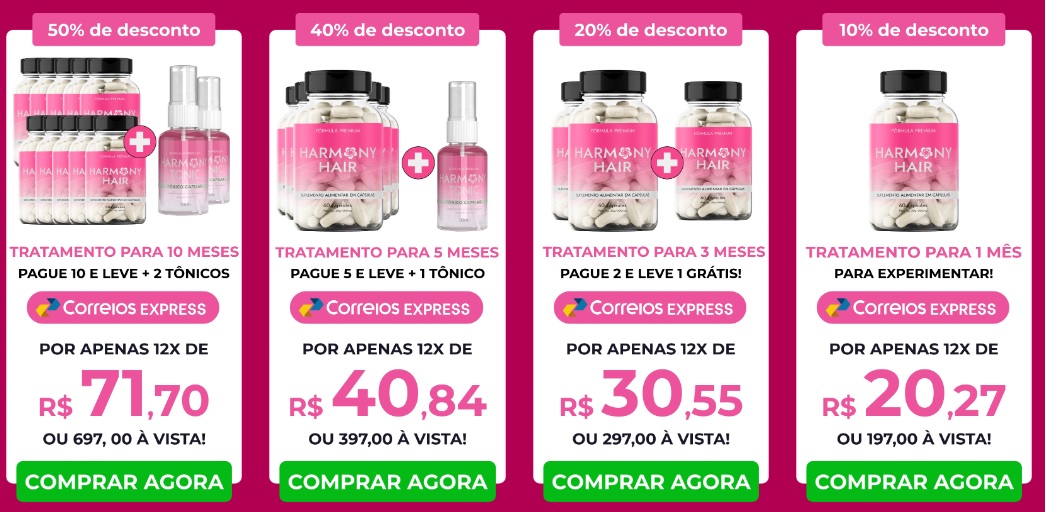 Harmony Hair onde comprar